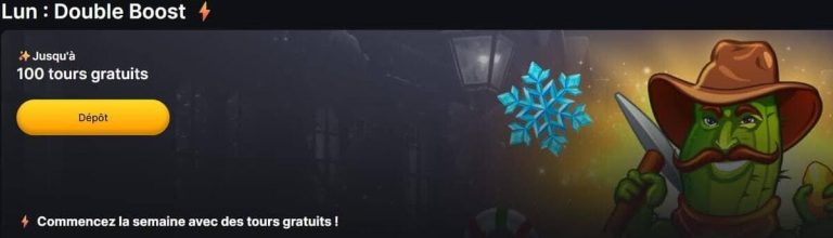 Winhero Casino bonus lundi