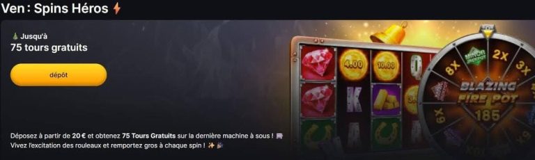 Winhero Casino bonus vendredi